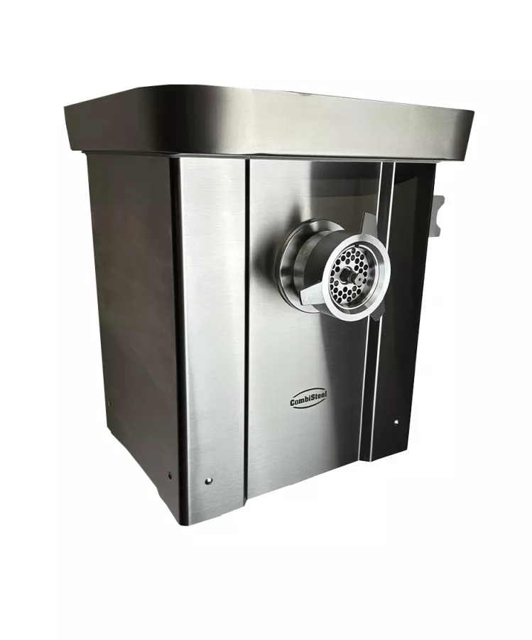 Fleischwolf, 500 kg/h, Edelstahl, 1,5 kW, 400 V, inkl. 4 Schneidscheiben Fleischwolf, 500 kg/h, Edelstahl, 1,5 kW, 400 V, inkl. 4 Schneidscheiben