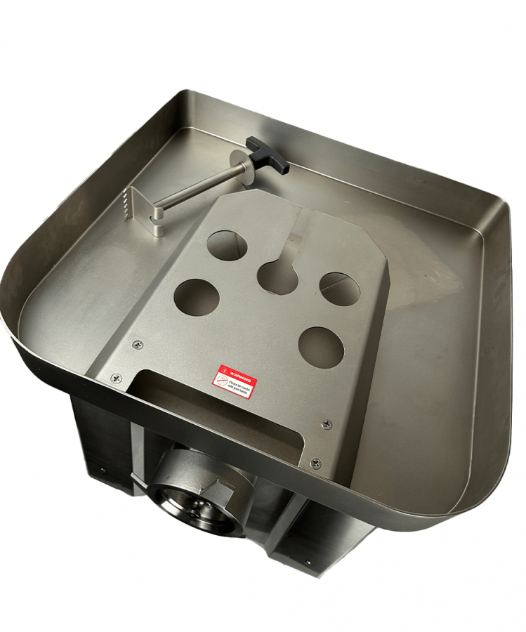 Fleischwolf, 500 kg/h, Edelstahl, 1,5 kW, 400 V, inkl. 4 Schneidscheiben Fleischwolf, 500 kg/h, Edelstahl, 1,5 kW, 400 V, inkl. 4 Schneidscheiben