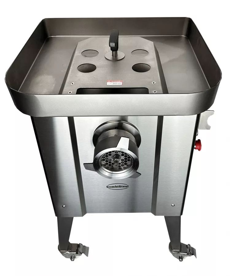 Fleischwolf 32, 500 kg/h, Edelstahl, 1,5 kW, 400 V, inkl. 4 Schneidscheiben