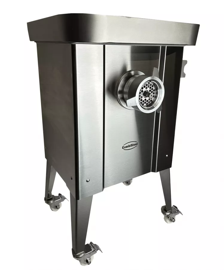 Fleischwolf 32, 500 kg/h, Edelstahl, 1,5 kW, 400 V, inkl. 4 Schneidscheiben