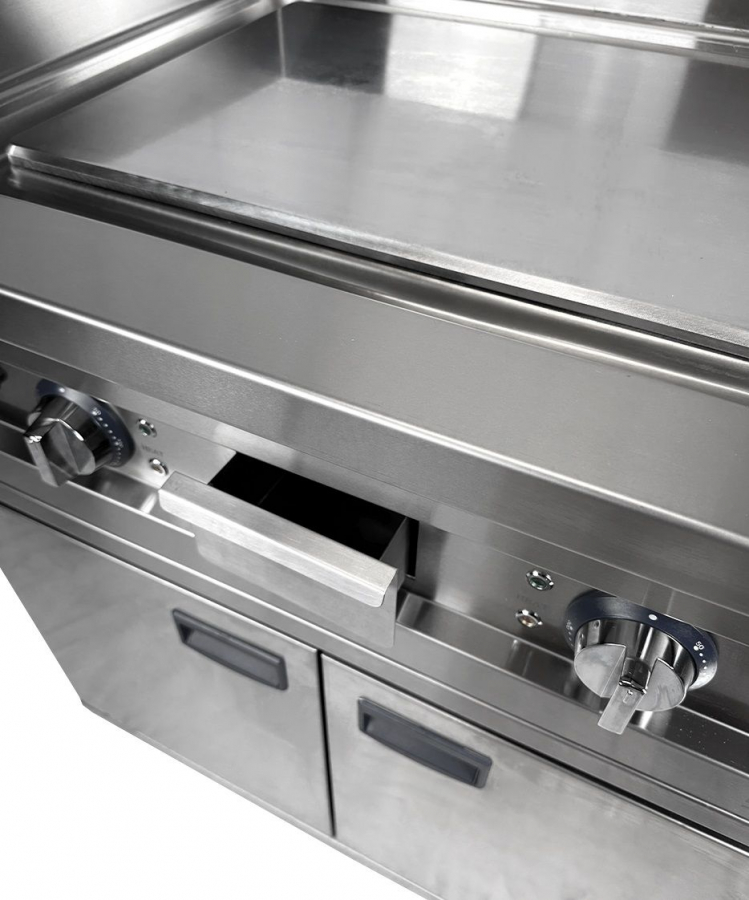 Chrom-Grillplatte, 800×700 mm, 8,1 kW Chrom-Grillplatte, 800×700 mm, 8,1 kW