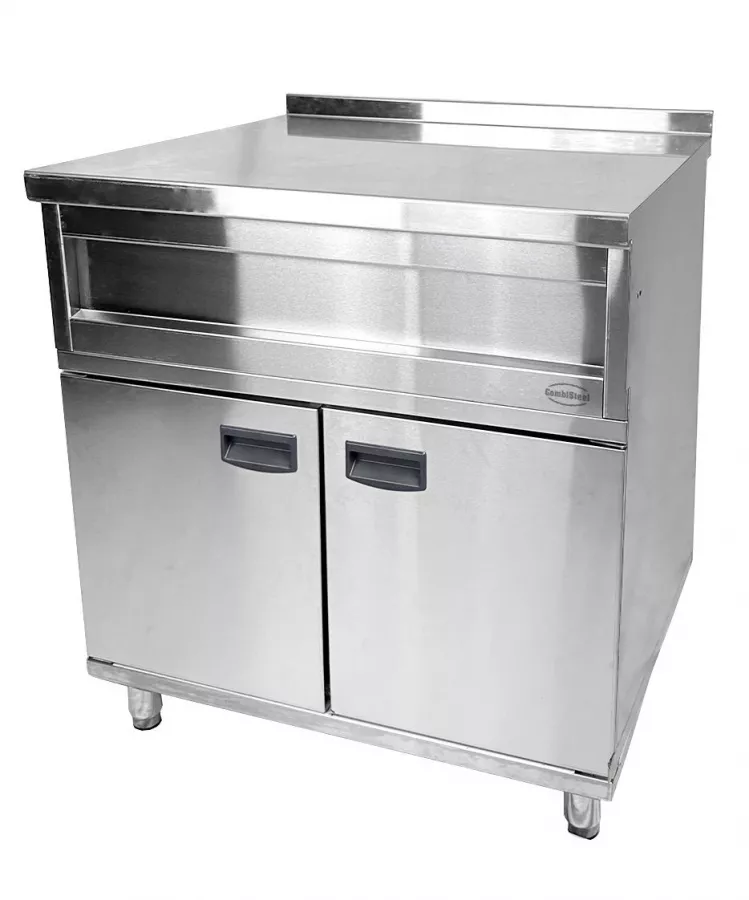 Doppel-Neutralelement Edelstahl, 800×700 mm, freistehend Doppel-Neutralelement Edelstahl, 800×700 mm, freistehend