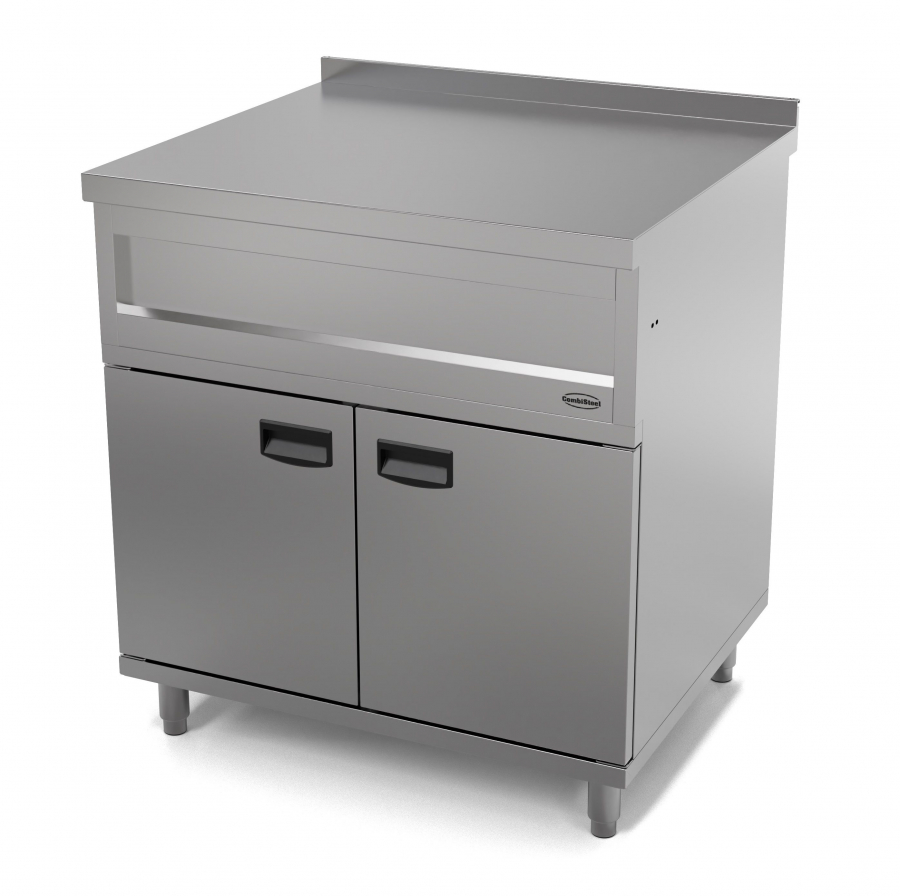 Doppel-Neutralelement Edelstahl, 800×700 mm, freistehend Doppel-Neutralelement Edelstahl, 800×700 mm, freistehend