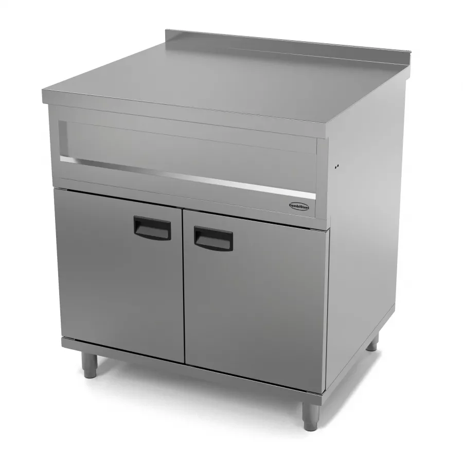 Doppel-Neutralelement Edelstahl, 800×700 mm, freistehend Doppel-Neutralelement Edelstahl, 800×700 mm, freistehend