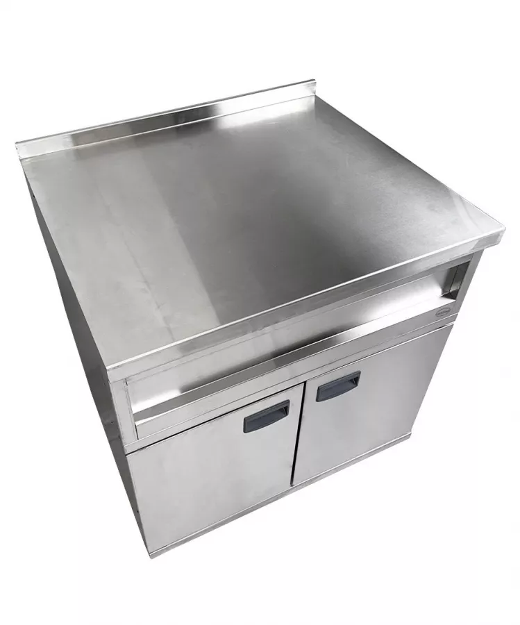 Doppel-Neutralelement Edelstahl, 800×700 mm, freistehend Doppel-Neutralelement Edelstahl, 800×700 mm, freistehend