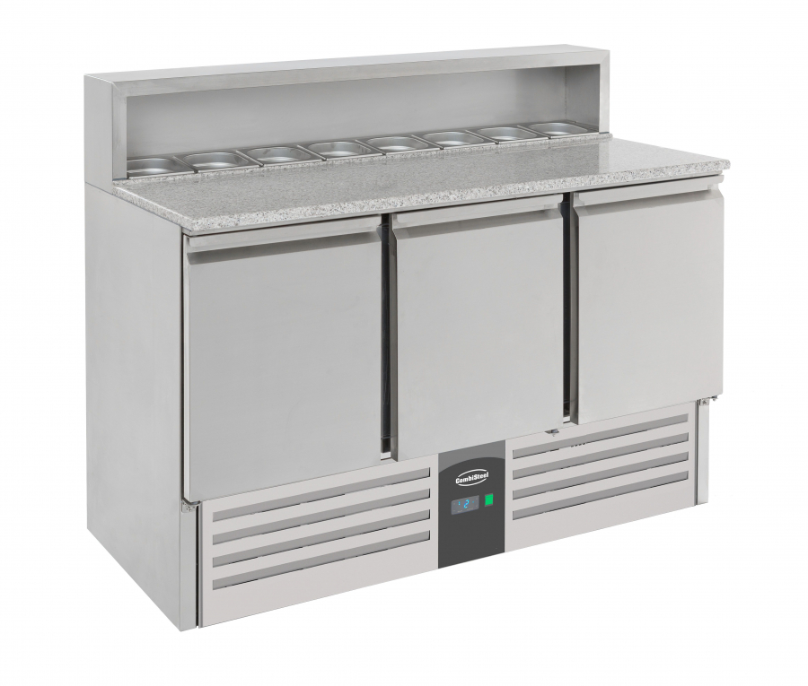 Pizzatisch 3 Türen