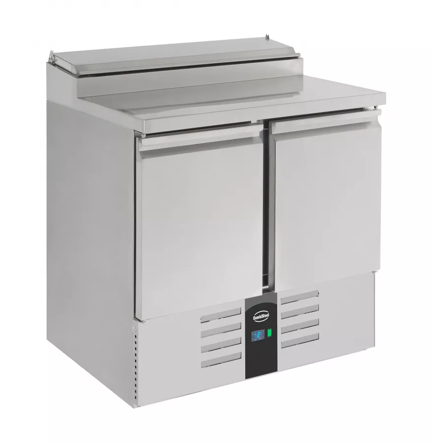 Saladette 2 Türen 5X1/6Gn Behälter