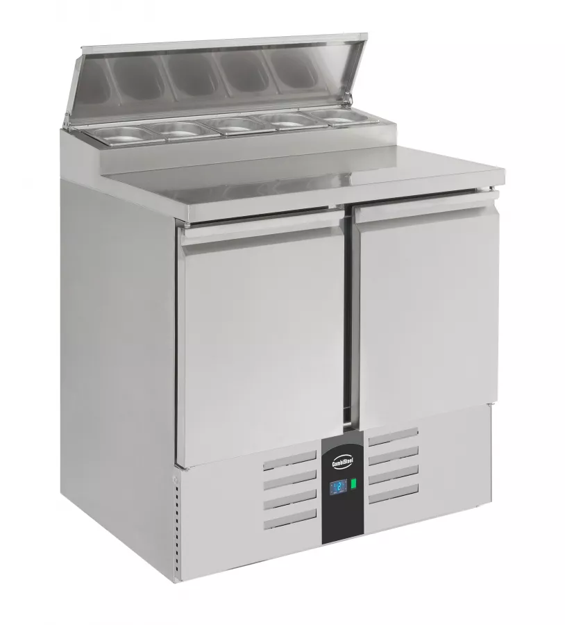 Saladette 2 Türen 5X1/6Gn Behälter