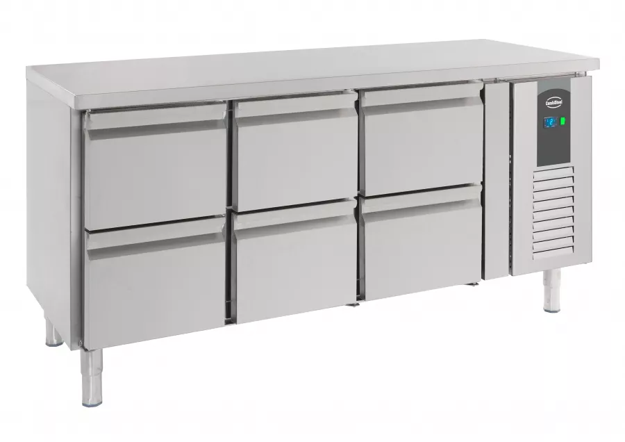 700 Kühltisch 6 Schubladen