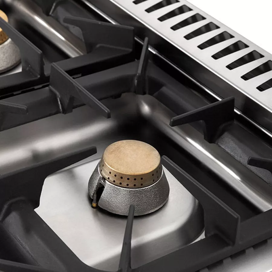 Gasherd Ranges 700 – 28,5 kW, 4 Brenner, Türen