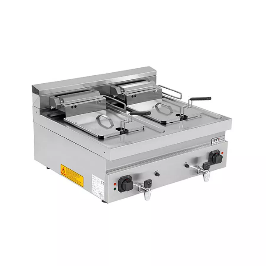 Elektrofritteusen 700 Serie – 2x12L 2x9kW Hochleistung Doppelgerät