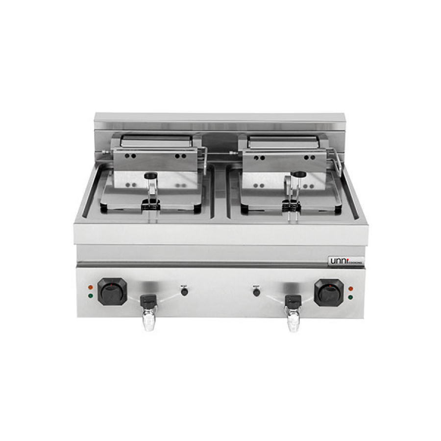 Elektrofritteusen 700 Serie – 2x12L 2x9kW Hochleistung Doppelgerät