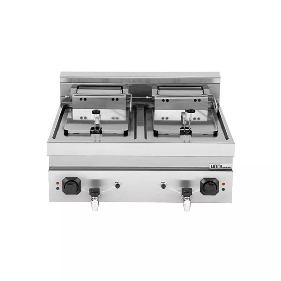 Elektrofritteusen 700 Serie – 2x12L 2x9kW Hochleistung Doppelgerät