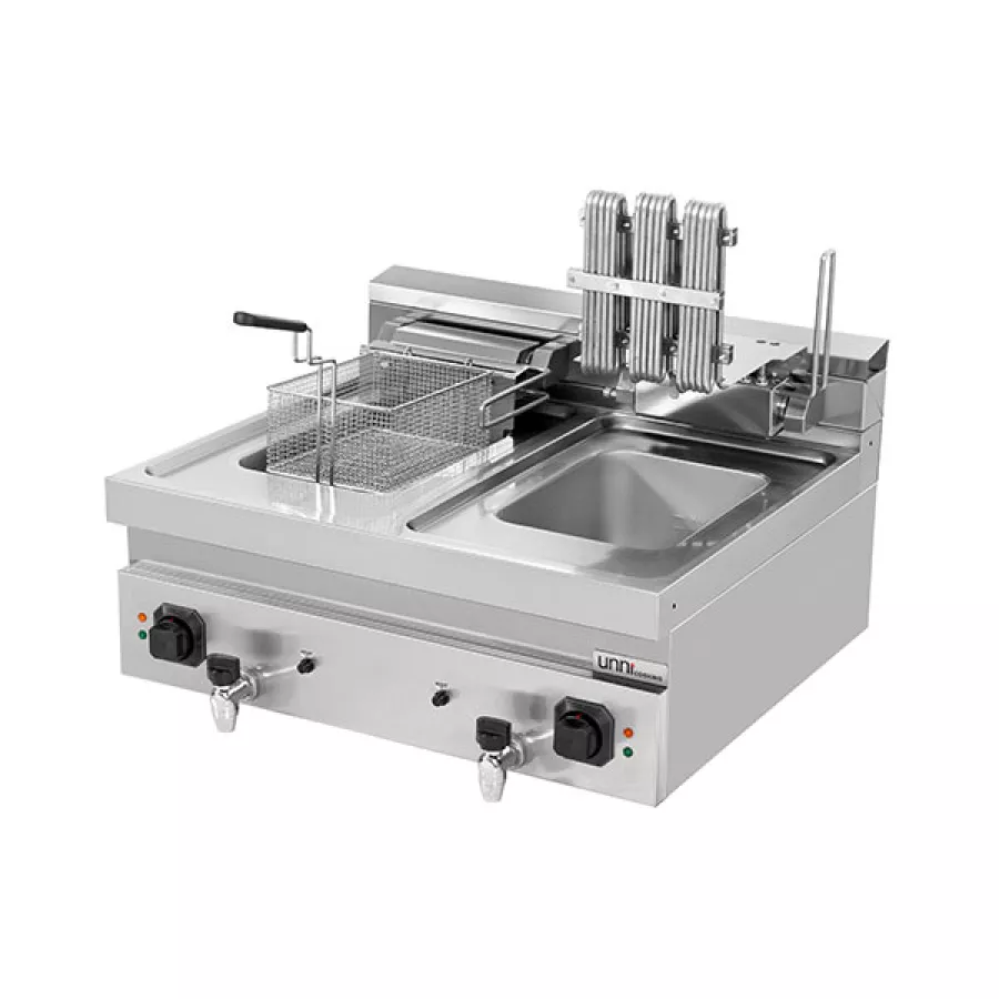 Elektrofritteusen 700 Serie – 2x12L 2x9kW Hochleistung Doppelgerät