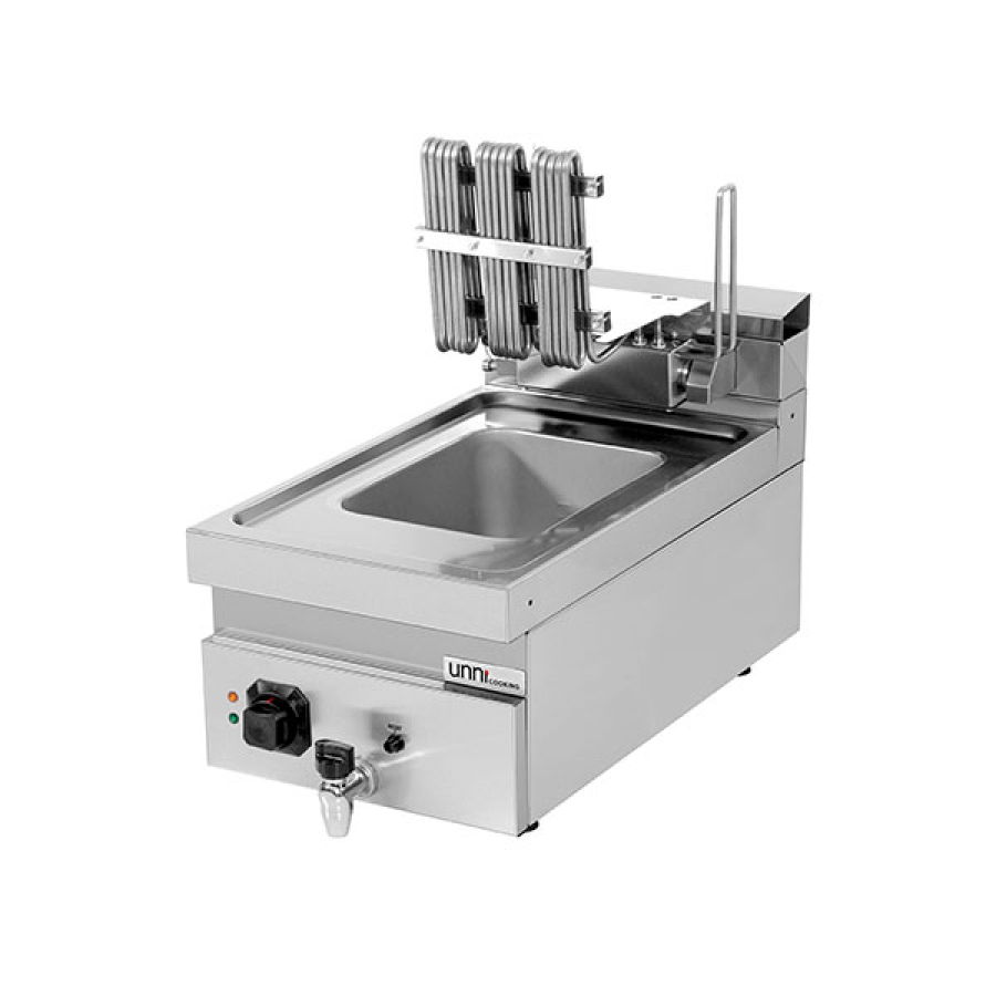 Fritteuse 700 Elektrische Fritteuse 1x12L 9kW Doppelwand-Isolierung