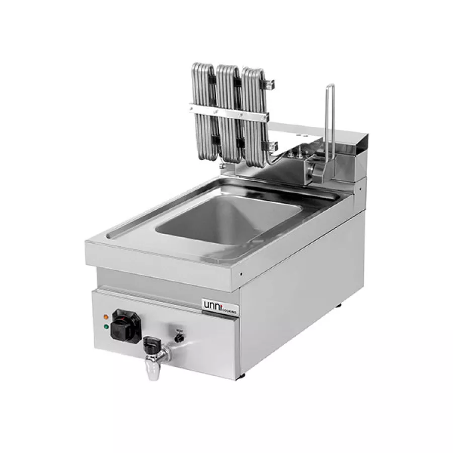 Fritteuse 700 Elektrische Fritteuse 1x12L 9kW Doppelwand-Isolierung