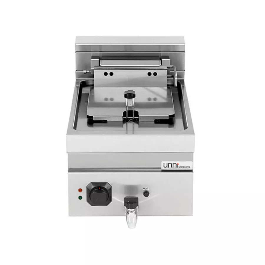 Fritteuse 700 Elektrische Fritteuse 1x12L 9kW Doppelwand-Isolierung