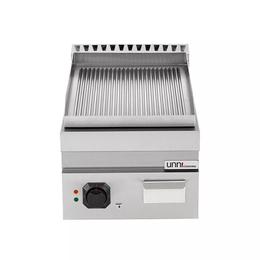 Elektro-Grillplatte E70GP10B+G gerillt 4,5 kW Serie 700