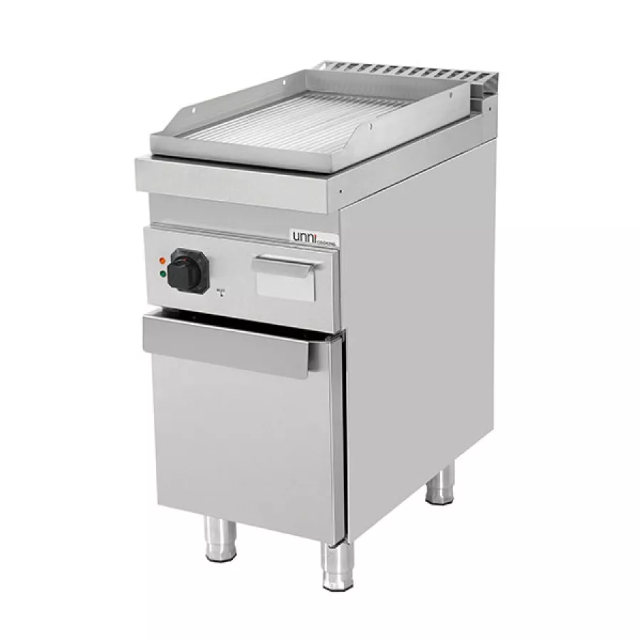 Elektrische Grillplatte E70GP10K+G Serie 700 Edelstahl gerillt 4,5kW