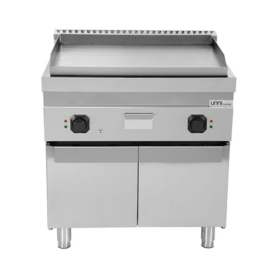 Elektrogrillplatte E70GP20K+S glatt Edelstahl 2 Zonen Serie 700