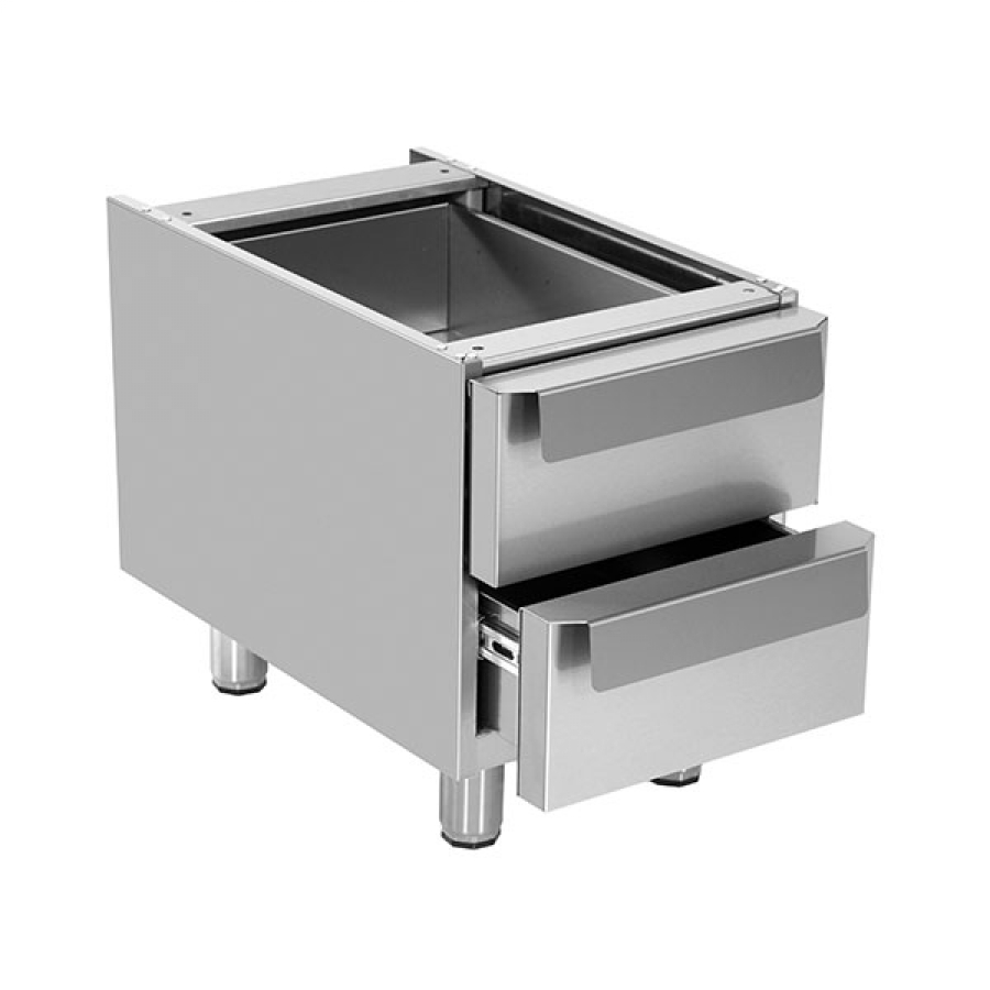 Unterbauschrank Neutral 700 400 mm mit Schubladen für UnniCooking