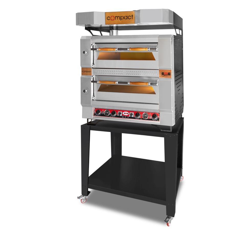 GMG Elektro-Pizzaofen PCU62 – 4+4 Pizzen Ø 30 cm