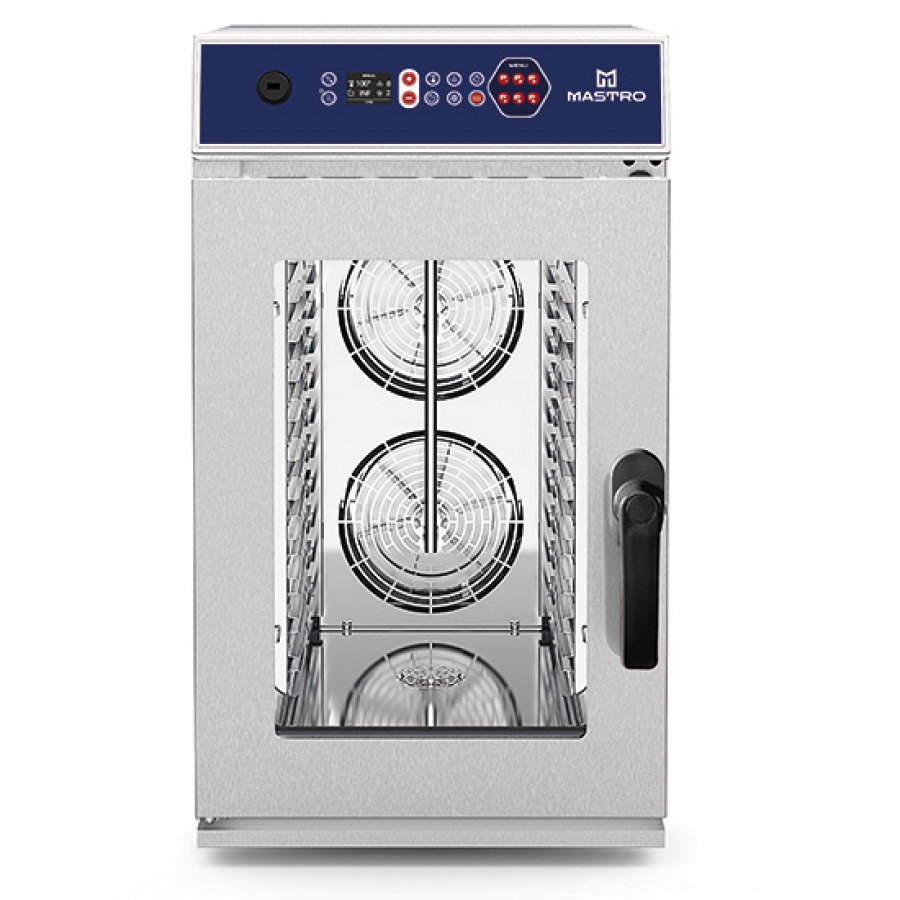 Elektrische combi-stoomoven met directe injectie en automatische reiniging - 10x GN 1/1