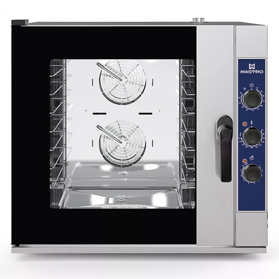 Elektro Kombidämpfer mit Direkteinspritzung 6x GN 1/1 oder 600x400 mm - Profi Küchengerät für Gastronomie und Großküchen