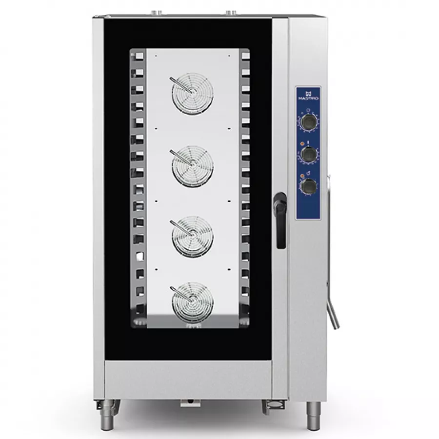 Elektro Kombidämpfer mit Direkteinspritzung 16x 600x400 mm - Professioneller Dampfgarer für die Gastronomie