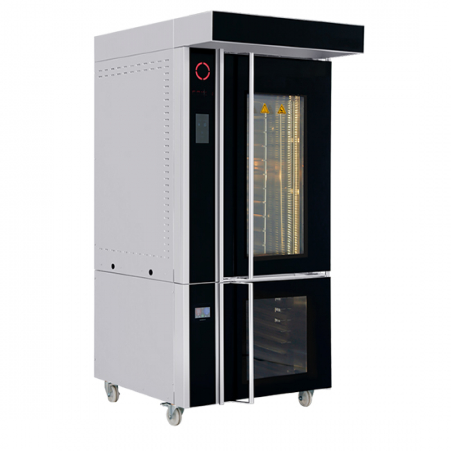 Elektro Rotationsofen 10 Bleche 40x60 cm - Professioneller Rotationsbackofen für die Gastronomie