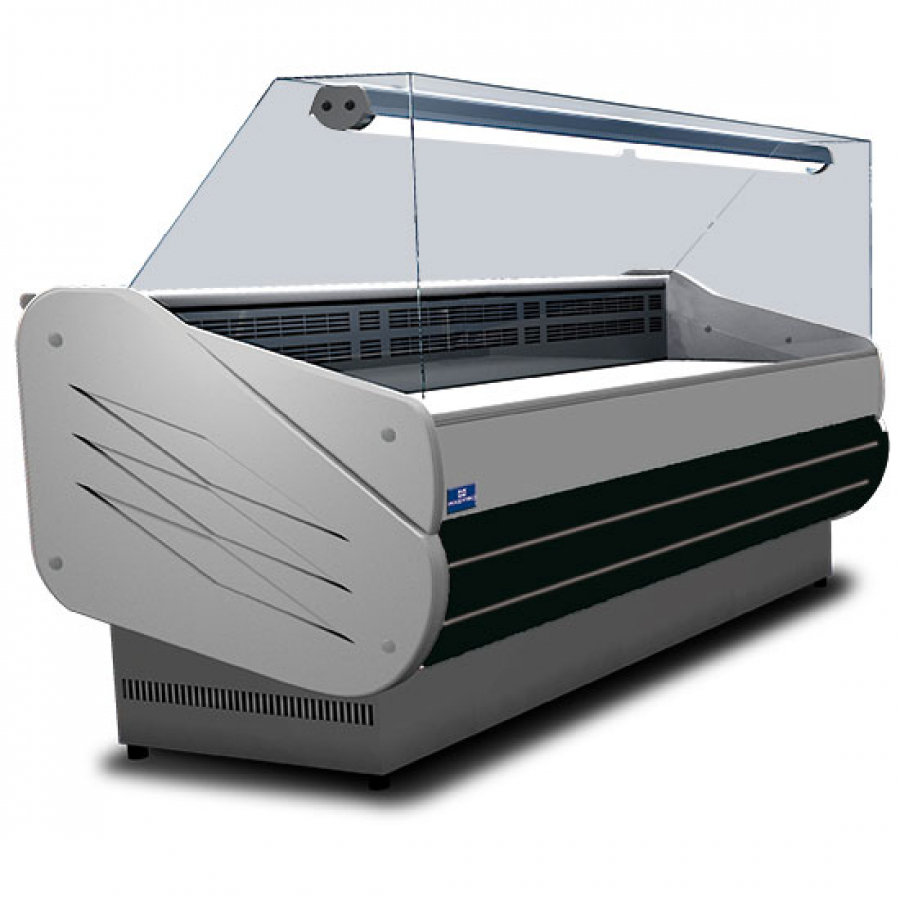 Kühltheke 2480mm mit gerader Frontverglasung