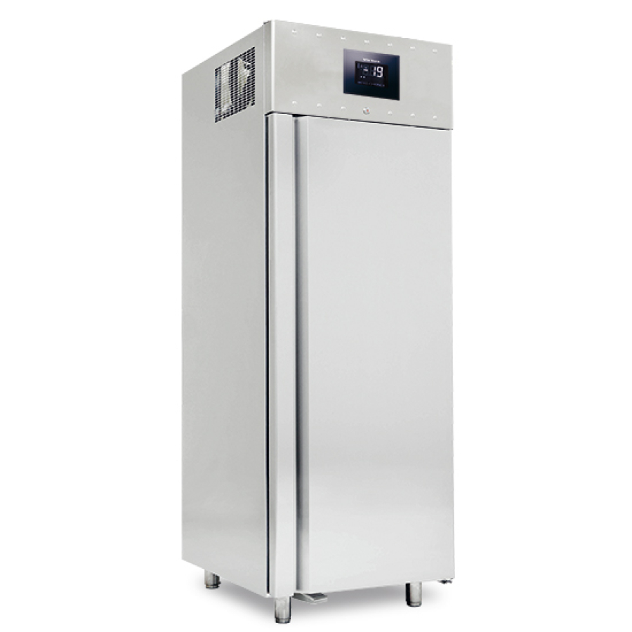 Diepvriezer 700 liter van roestvrij staal GN 2/1 - 10/22 °C - 85 mm isolatie - WiFi - Gastrohot