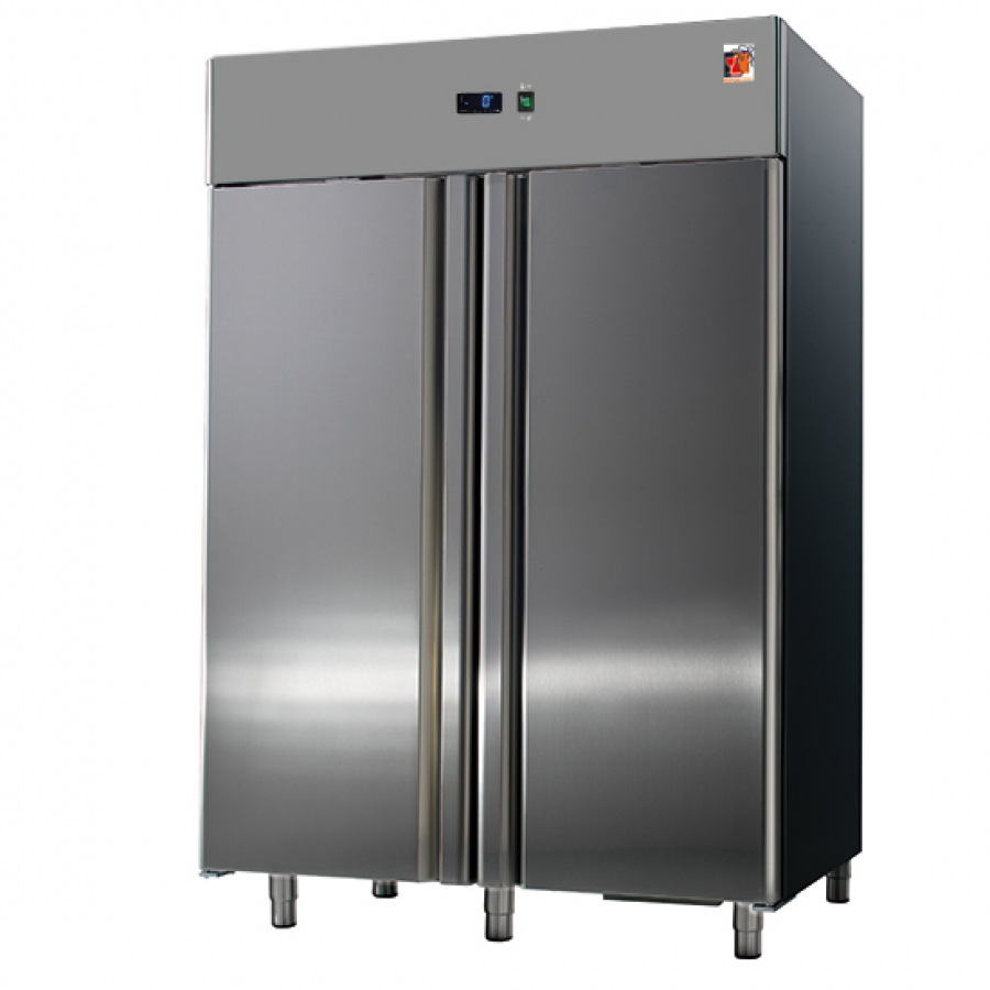 Tiefkühlschrank 1400 Liter aus Edelstahl GN 2/1 10-22°C - Großer Tiefkühlschrank für die Gastronomie