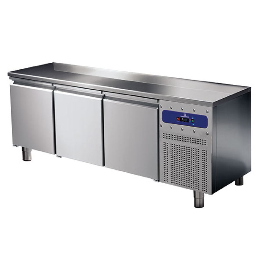 Koelwerkbank 600 mm 3 deuren 430x325 mm 2-8 °C - Gastrohot
