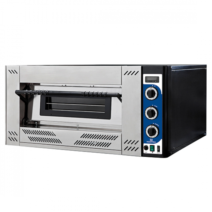 Gas-pizzaoven voor 9 pizza's ø 300 mm