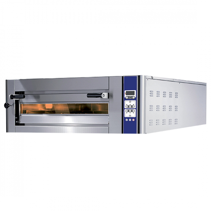 Elektrische pizzaoven voor 6 pizza's Ø 350 mm - Professionele pizzaoven voor horeca en thuisgebruik