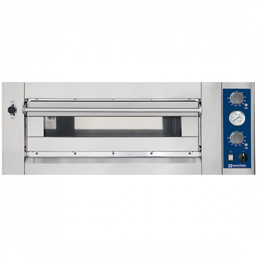 Elektro Pizzaofen für 6 Pizzen Ø 35 cm - Professioneller Pizzaofen für die Gastronomie