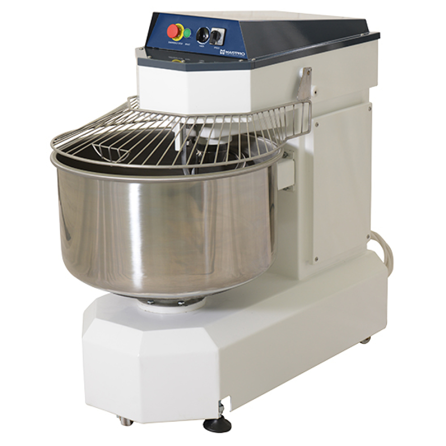 Spiraaldeegkneder 45 kg 75 Liter 2 snelheden met timer - Professionele spiraaldeegkneder voor horeca en bakkerij