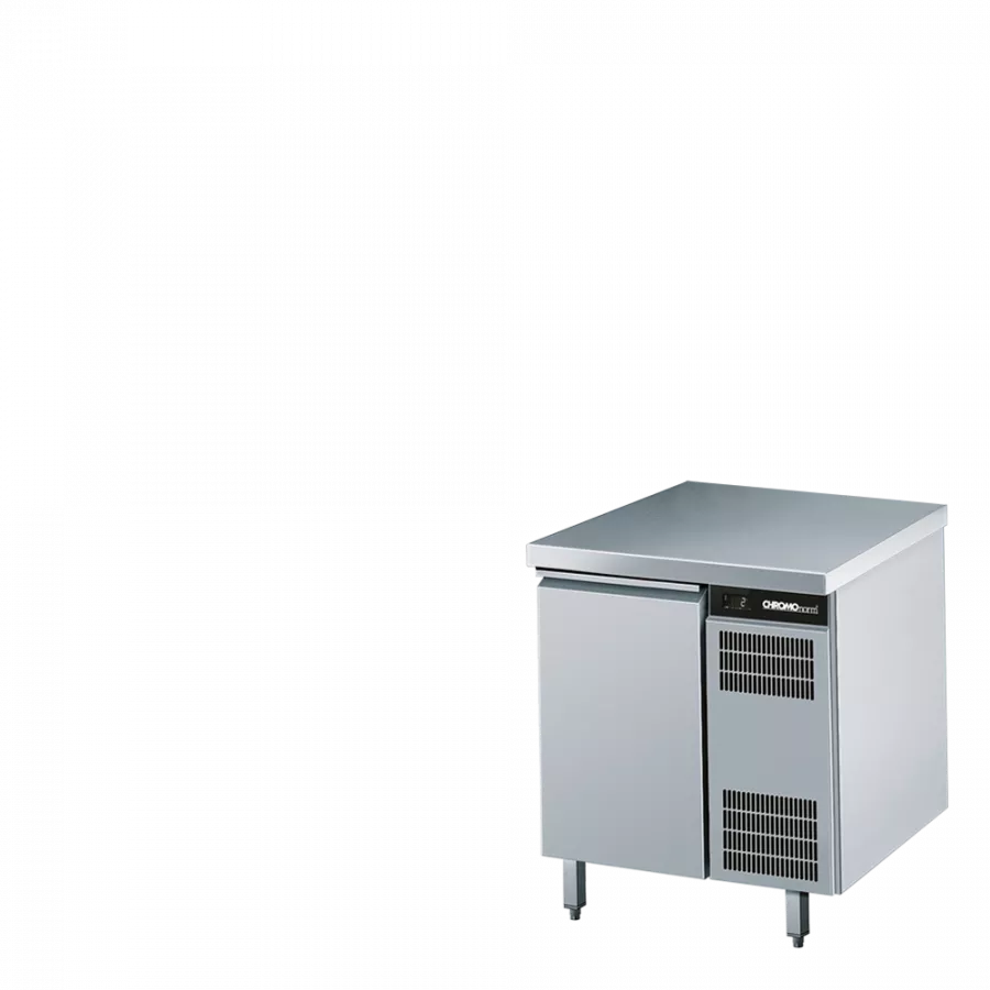 Kühltisch GN 1/1, mit Tischplatte allseits ab, Steckerfertig - 790X700X850 mm