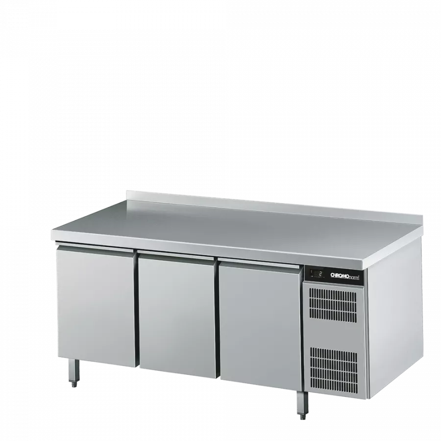 Bäckerei-Kühltisch EN4060, mit Tischplatte, Zentralkühlung - 1850X800X850 mm