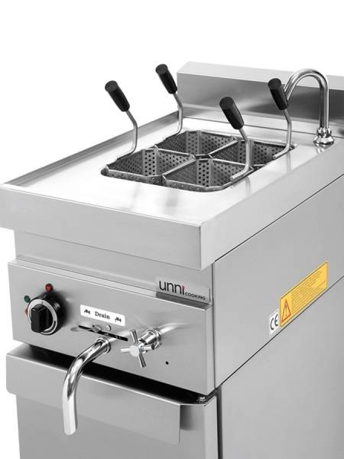 Nudelkocher 1x12L elektrisch 7 kW mit Körben Gastronomie