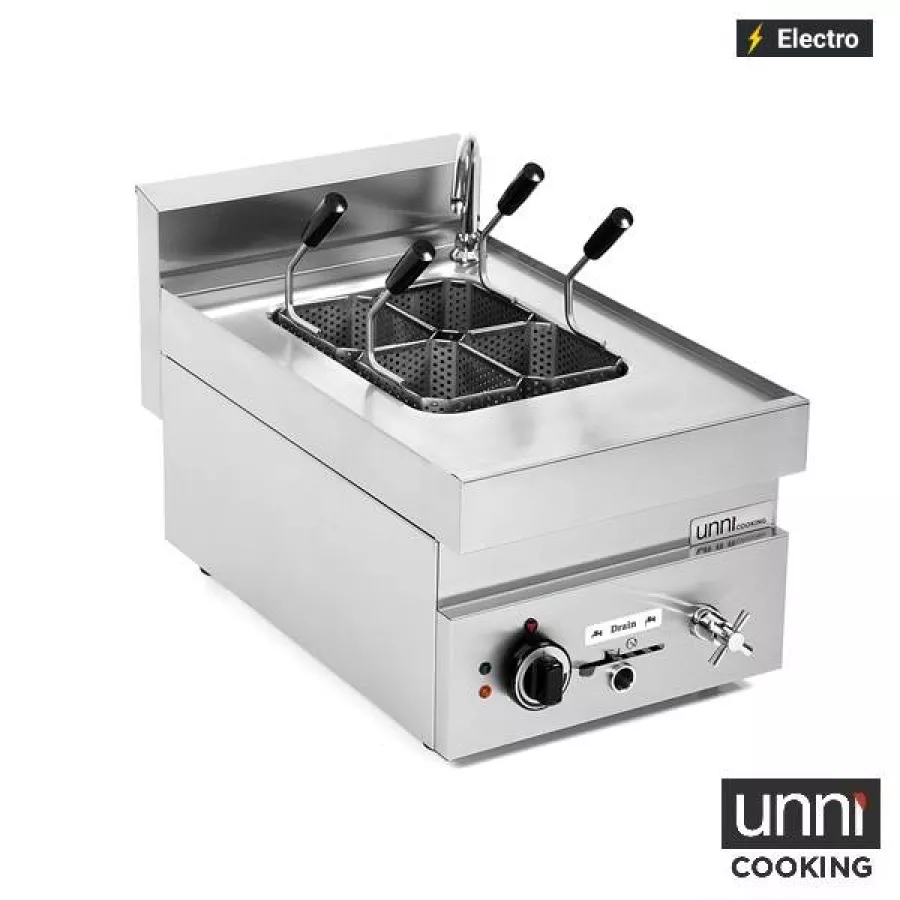 Nudelkocher 1x12L elektrisch 7 kW mit Körben