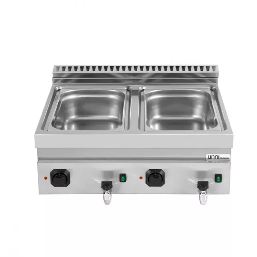 Bain Marie 700 Serie elektrisch 2 Becken GN 1/1 3kW