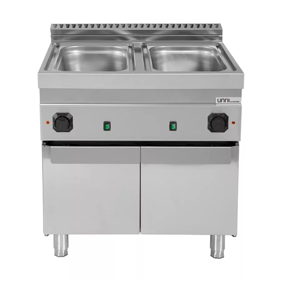 Bain Marie 700 elektrisch, 2 Becken für GN 1/1, 2x1,5 kW