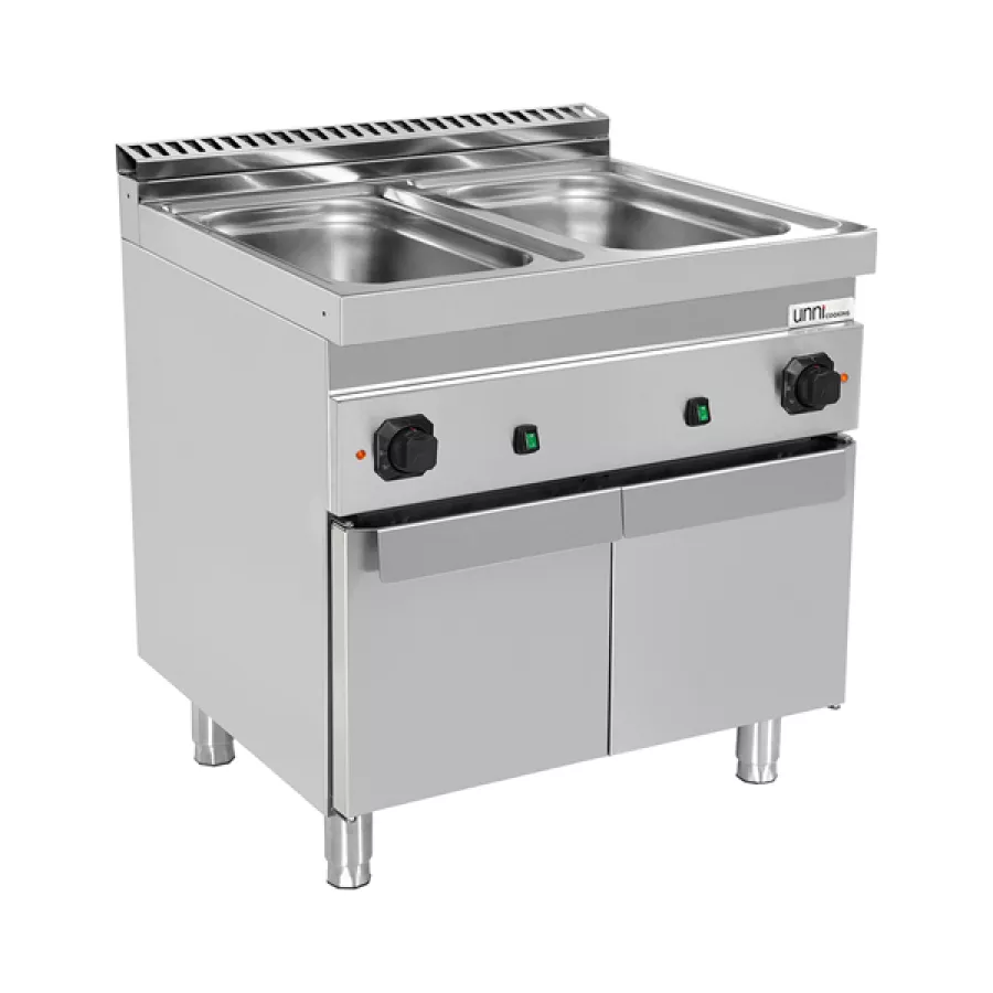 Bain Marie 700 elektrisch, 2 Becken für GN 1/1, 2x1,5 kW