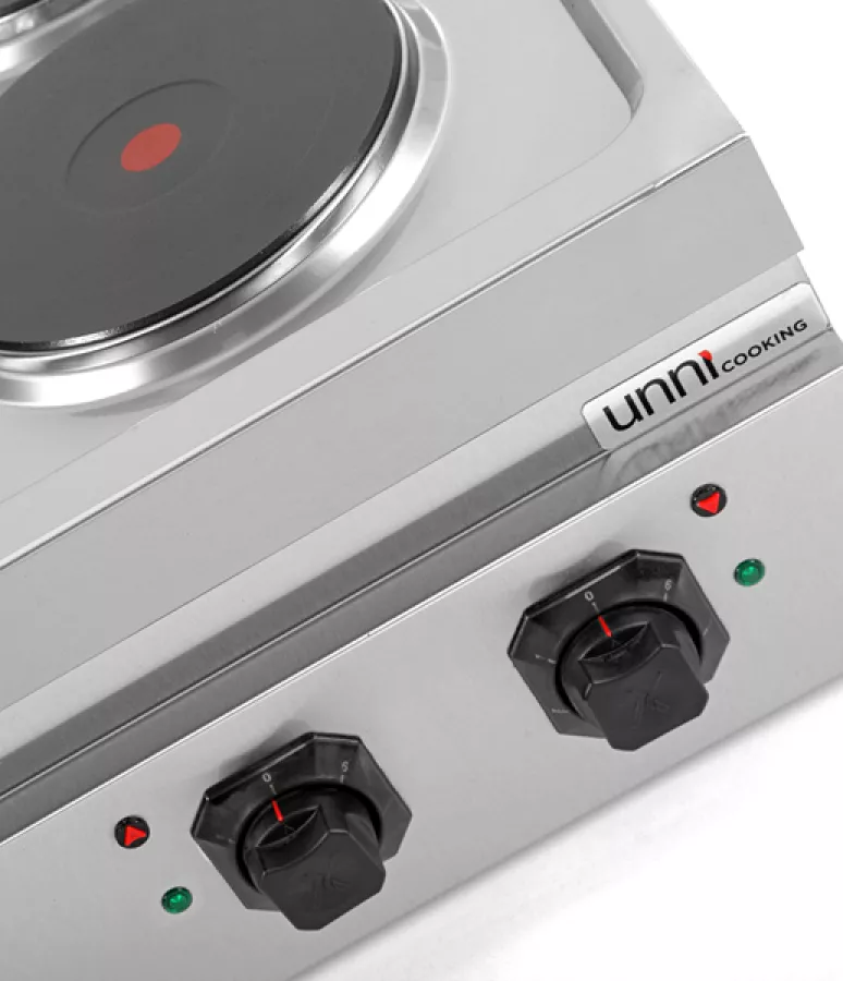 Elektroherd Ranges 700, 2 Kochplatten 2x2,6kW 400V