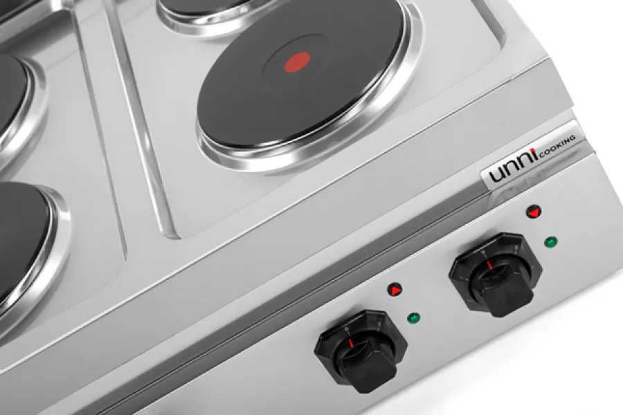 Elektroherd Ranges 700, 2 Kochplatten 2x2,6kW 400V