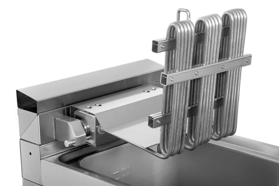 Elektrofritteuse 700 1x16L 14,2kW Doppelwand-Isolierung
