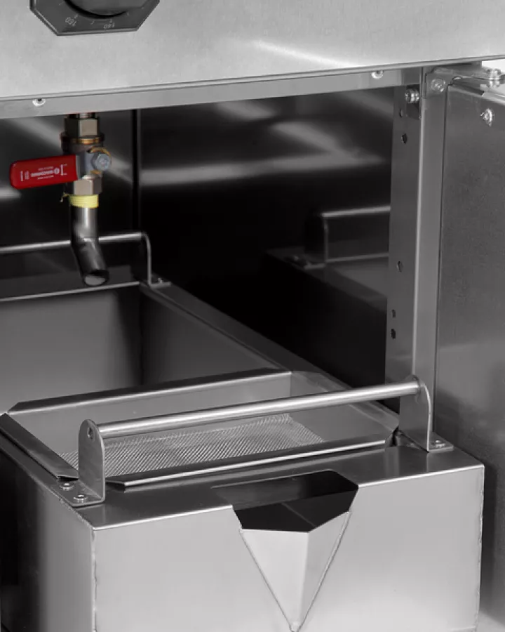 Elektrofritteuse 700 1x16L 14,2kW Doppelwand-Isolierung