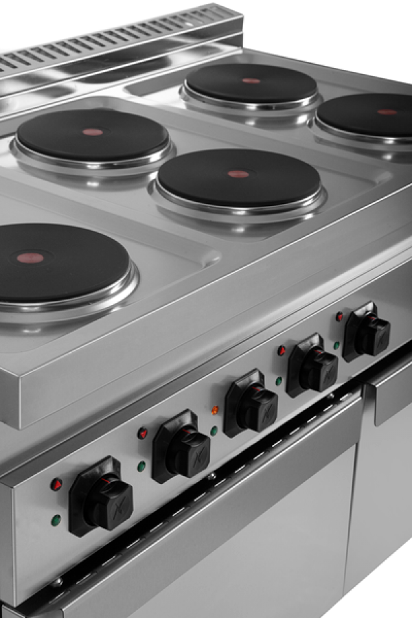 Elektroherd 700 Serie E70FEO30-K 6 Kochstellen mit Elektro-Ofen